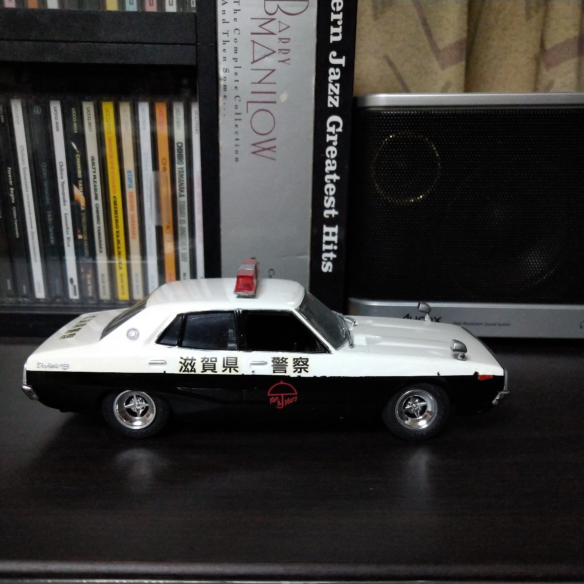 完成品　ニッサン　スカイライン　GTX 滋賀県警察パトロールカー　　ケンメリ　セダン_画像4