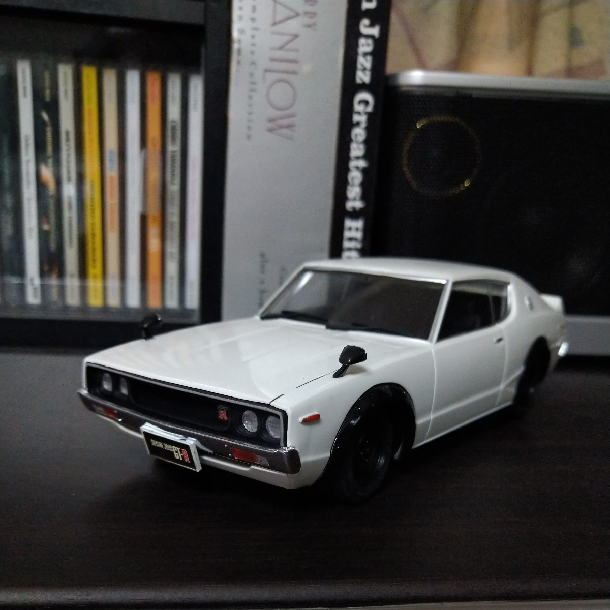  конечный продукт Ниссан Skyline GT-R белый 1973 год 
