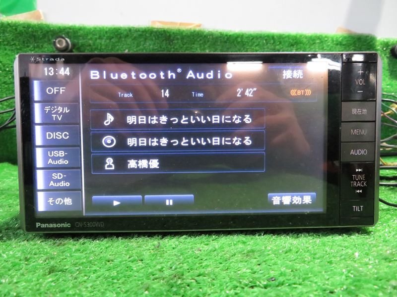 『psi』 パナソニック CN-S300WD DVD・SD・USB・Bluetooth・フルセグ対応 SDナビ 2011年 動作確認済 USBケーブル付きの画像4