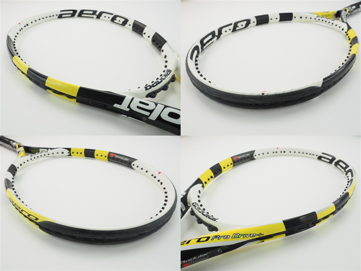 中古 テニスラケット バボラ アエロプロ ドライブ プラス 2010年モデル (G2)BABOLAT AERO PRO DRIVE + 2010の画像2
