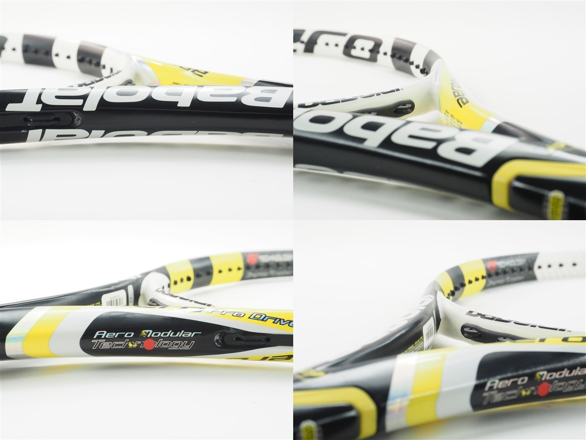 中古 テニスラケット バボラ アエロプロ ドライブ プラス 2010年モデル (G2)BABOLAT AERO PRO DRIVE + 2010の画像4