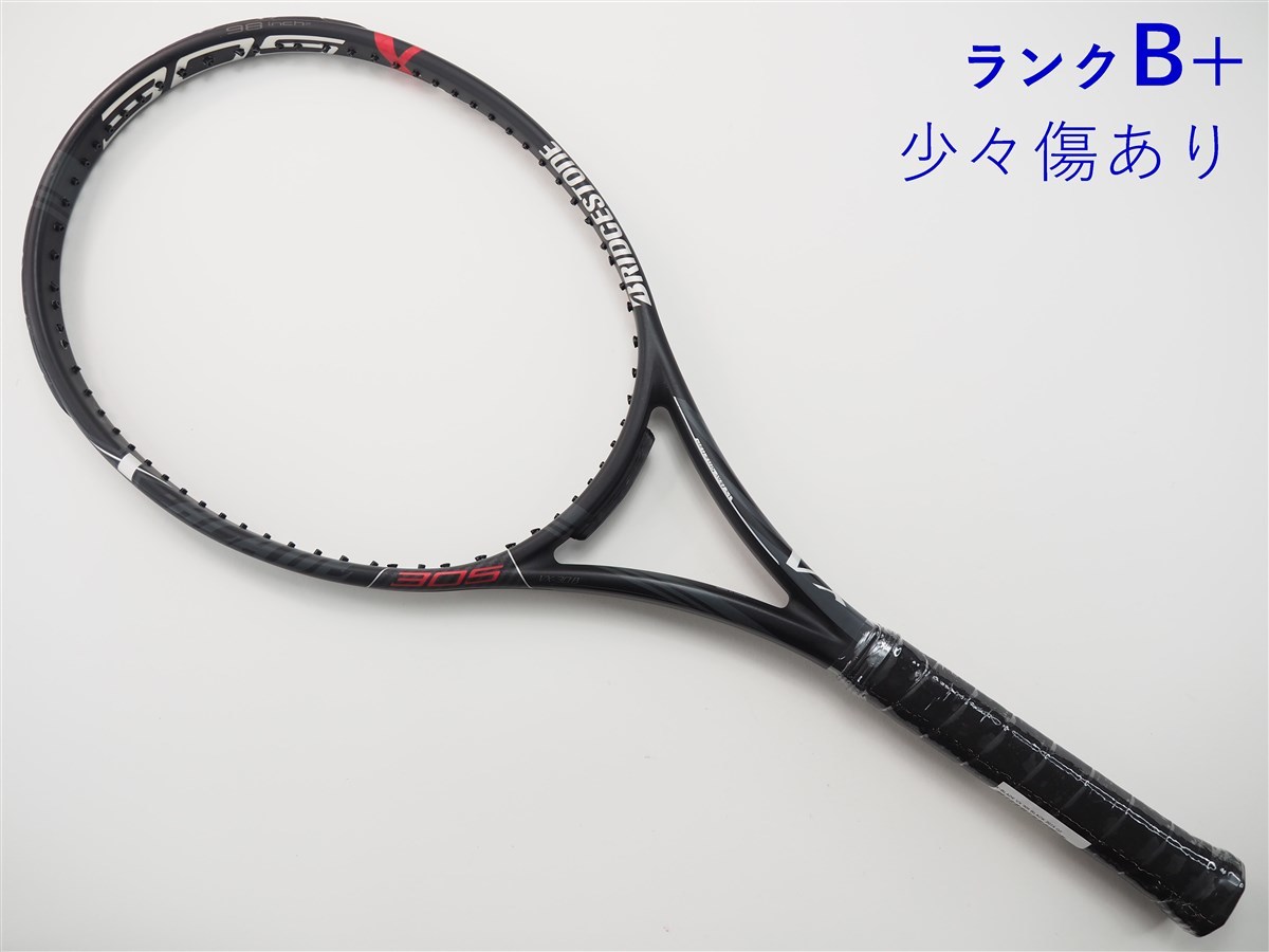 中古 テニスラケット ブリヂストン エックスブレード ブイエックス 305 ブラック 2015年モデル (G2)BRIDGESTONE X-BLADE VX 305 BLACK 201_画像1