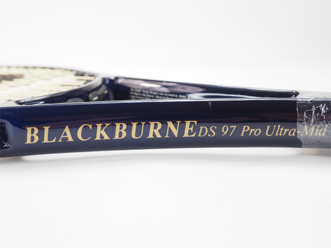 レア品 ブラックバーン DS 97 PRO G3【ガット張上済み】 BLACK BURN DS97 PRO(G3) 硬式テニスラケット ダブルストラング ダブルストリング_画像5