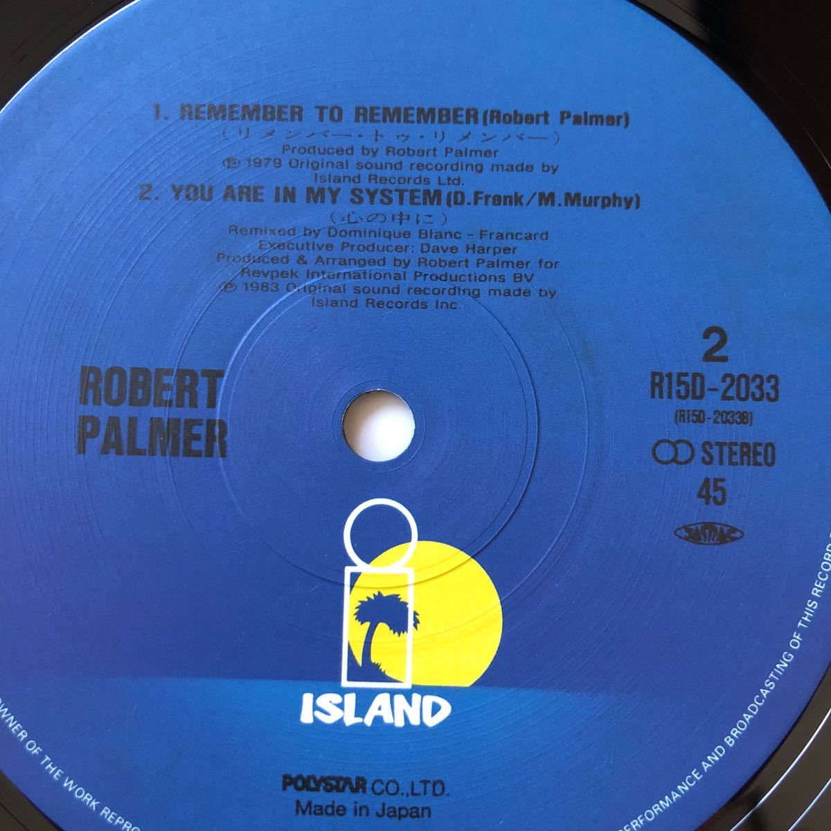 12’ Robert Palmer-Addicted to loveの画像3