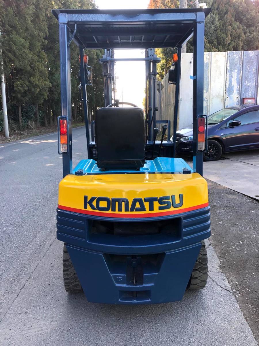 1.5トンフォークリフト ◆ 小松(KOMATSU) ◆中古品◆ FG15-15◆ ガソリン ◆約2317 時間 ◆茨城県 ◆下取りOK！の画像4