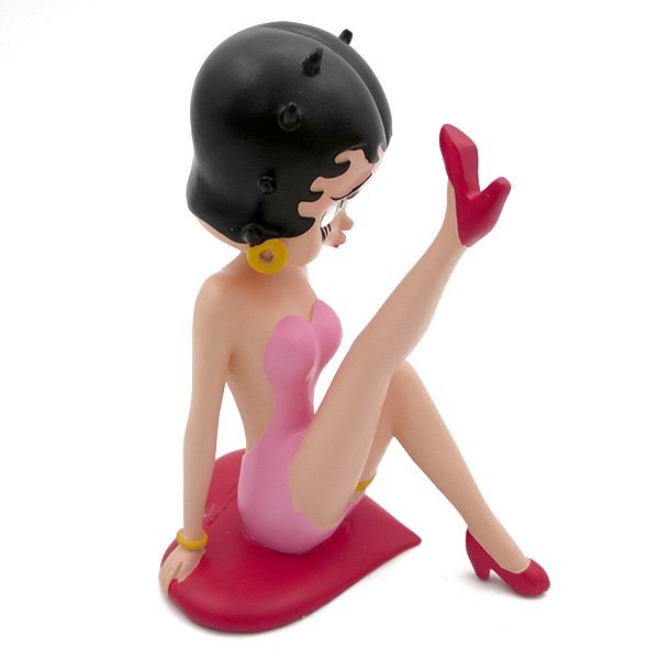 【Betty Boop・ベティちゃん】※《キーハンギング・ピンク服》 品番BB-014　アメリカン雑貨　ボビングヘッド　フィギュア　キースタンド　_画像3
