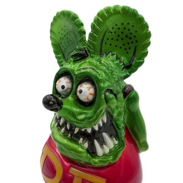 【Rat Fink・ラットフィンク】※《ボビングヘッド・メタリックグリーン》 アメリカン雑貨 フィギュア FUNKO 緑の画像5