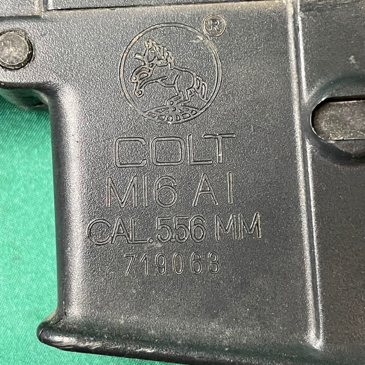 電動エアガン COLT M16A1 CAL.5.56mm ASGK U.S.A.製 サバイバル サバゲー エアーソフトガン協会規格品　ガスガン_画像5