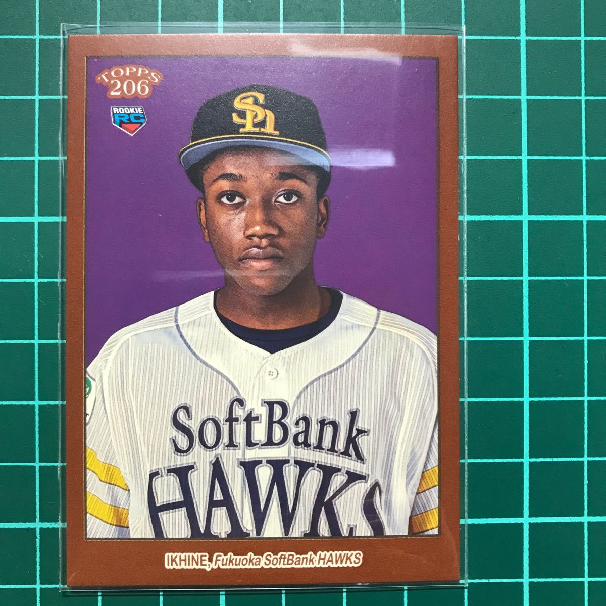 イヒネ・イツア 2023 Topps NPB 206 ベースカード パラレル 福岡ソフトバンクホークス ルーキー RCの画像1