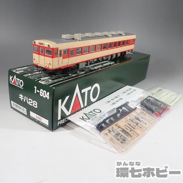 2WP38◆HOゲージ KATO 1-604 キハ28 急行形気動車 動作未確認/鉄道模型 送:-/60_画像1