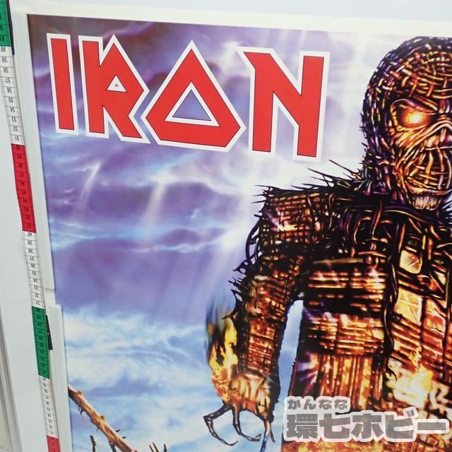 0KM47◆当時物 アイアンメイデン Brave New World 2000 オリジナル ポスター 何枚でも同梱送料一律/グッズ IRON MAIDEN 送:-/80_画像2