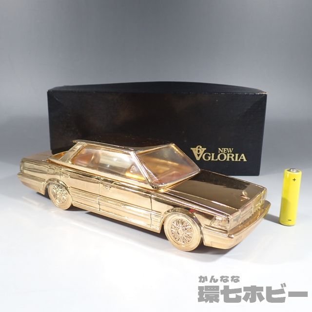 3WT72◆当時物 日産 グロリア V-30 車 シガレットケース オルゴール/NISSAN GLORIA 旧車 ミニカー 記念品 置物 ノベルティ 昭和レトロ 送60_画像2