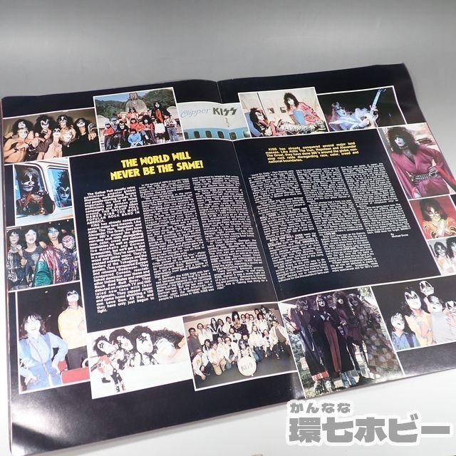 0WP42◆当時物 KISS WORLD TOUR 77&78 ツアーブック パンフレット/コンサートグッズ キッス 送:-/80_画像7