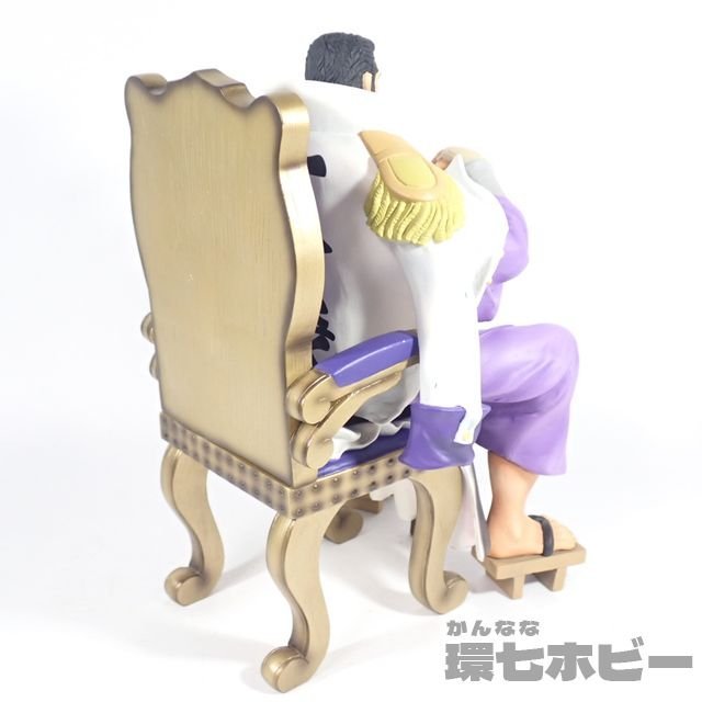 0RL32◆PLEX プレックス ONE PIECE ワンピース アーカイブコレクション 藤虎 イッショウ フィギュア ワンピース 箱無し 中古現状品 送:-/80_画像5