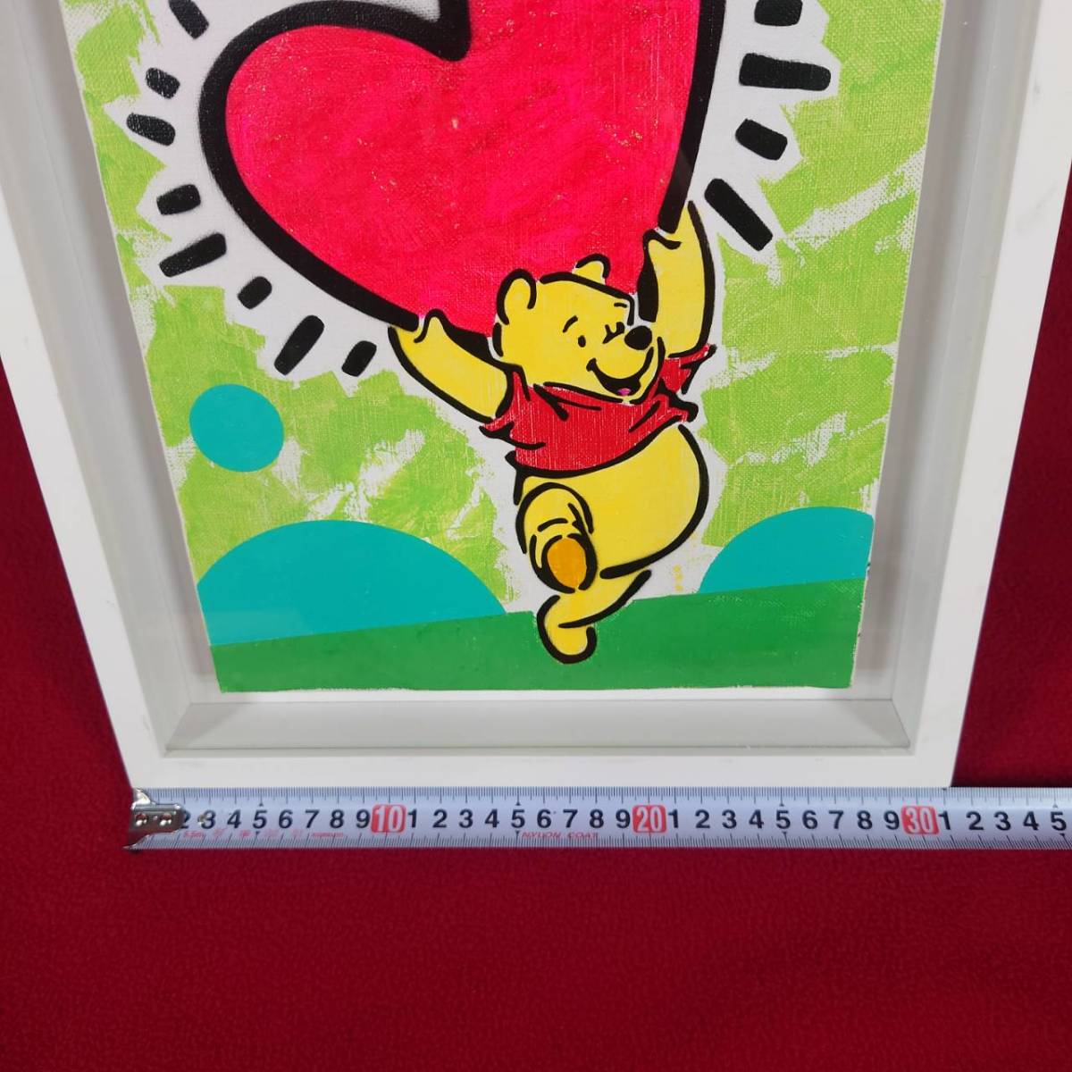  low to one LOOTone Kasama history . picture frame Pooh&Hart-2 2019 Pooh graph .ti Street art arch -stroke present-day fine art modern times author 