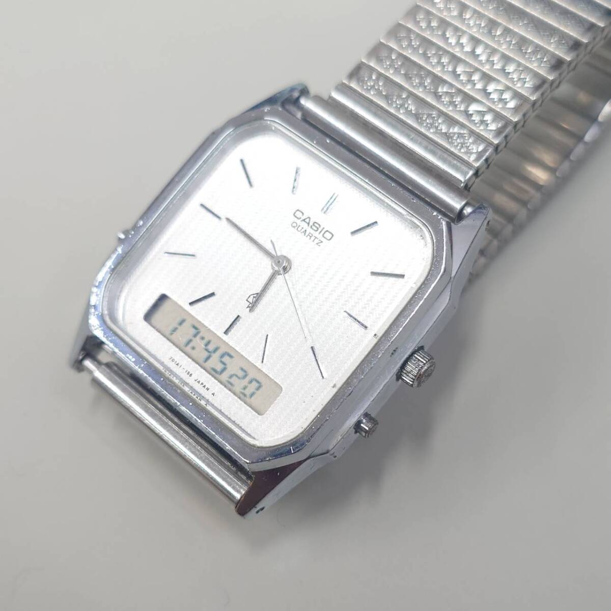 1 jpy ~ operation goods Casio CASIO AQ-513 Digi-Ana chi-p 1 jpy ~ operation goods Casio CASIO AQ-513 Digi-Ana chi-p