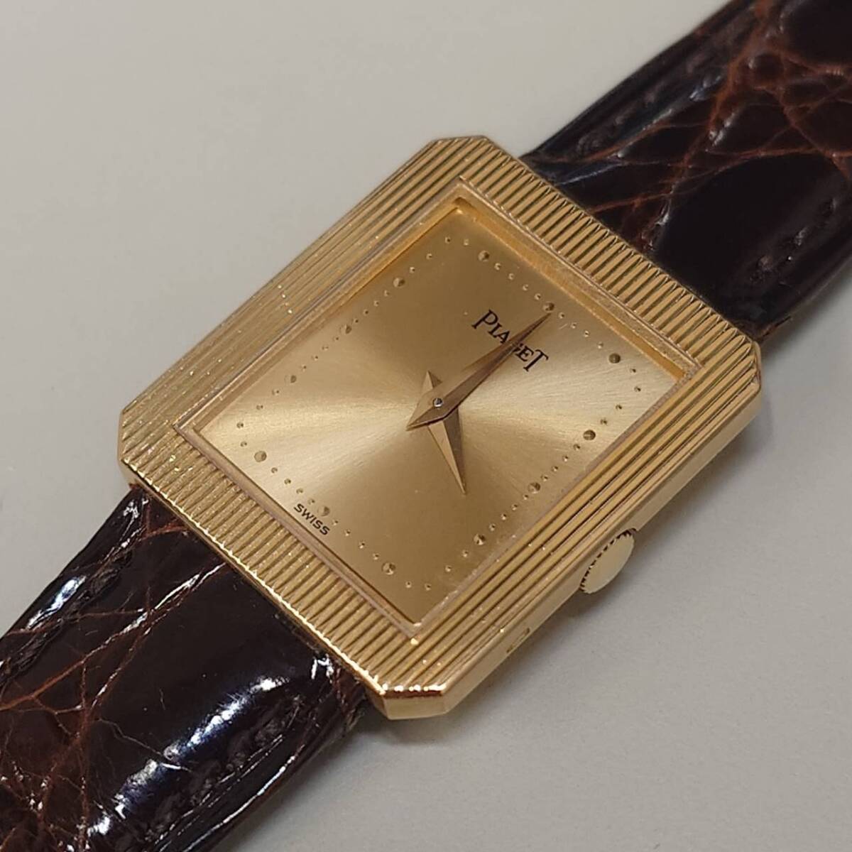 動作品 ピアジェ PIAGET レディース 腕時計 4154 手巻き 金無垢 動作品 ピアジェ PIAGET レディース 腕時計 4154 手巻き 金無垢