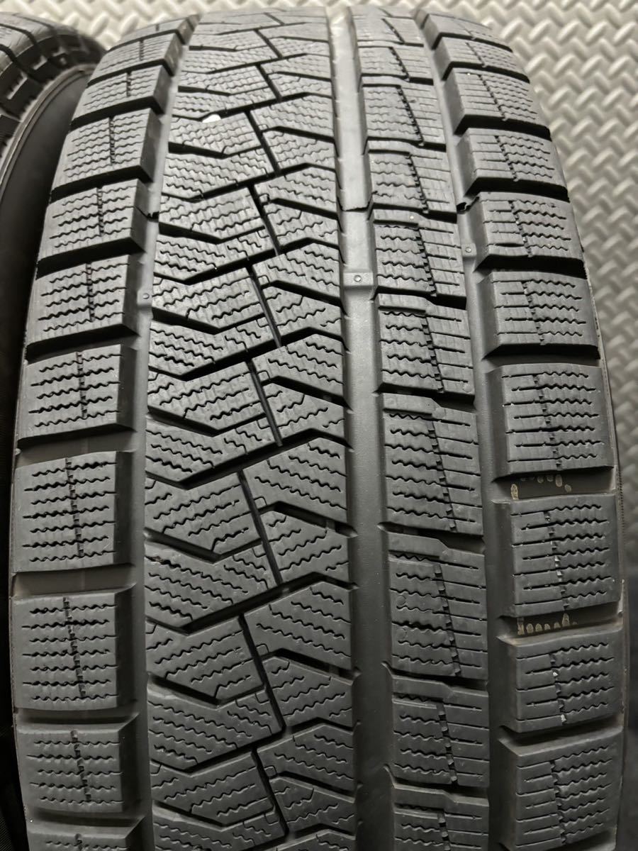 205/60R16 PIRELLI/ICE ASIMMETRICO Plus 21年製 T.R.G 16インチ 6.5J＋53 114.3 5H スタッドレス 4本 ピレリ ノア ヴォクシー 等 (3-C49)_画像8