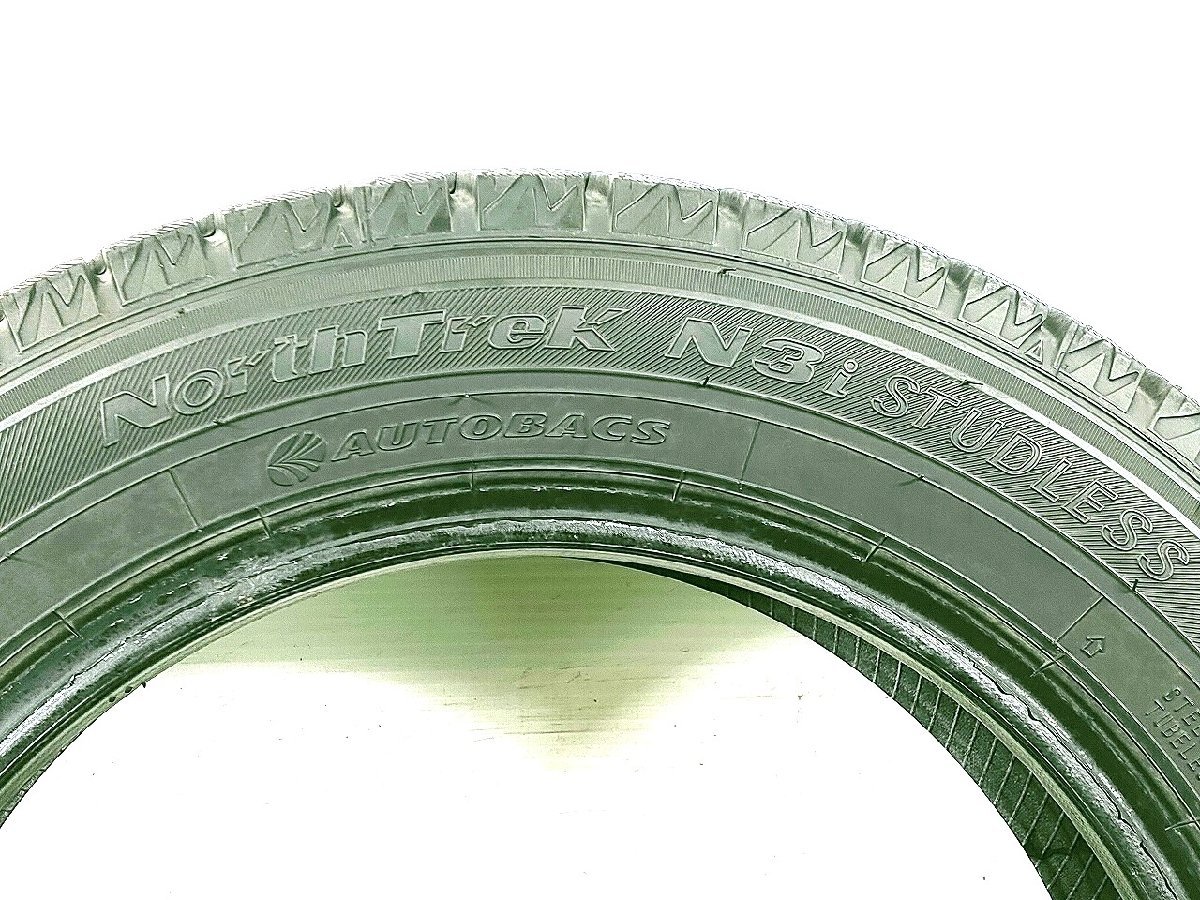 オートバックス North Trek N5★155/65R14 75Q★8.5-9分山 2020年製 4本 中古 スタッドレス【宮城発 送料無料】MYG-B11603_画像8