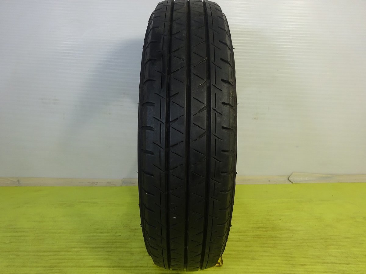 ヨコハマ BluEarth-Van 165/80R14 91/90N LT★7.5分山 2021年製 1本価格 中古 ノーマル【送料無料】AOM-K1540 青森_画像1