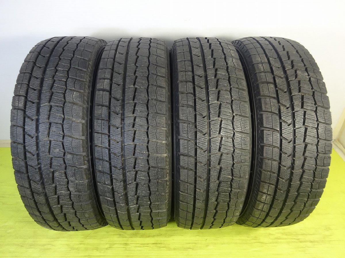 ダンロップ WINTERMAXX WM02 185/65R15 88Q★8.5分山 2019年 4本価格 スタッドレス【送料無料】AOM-K1579 青森_画像1