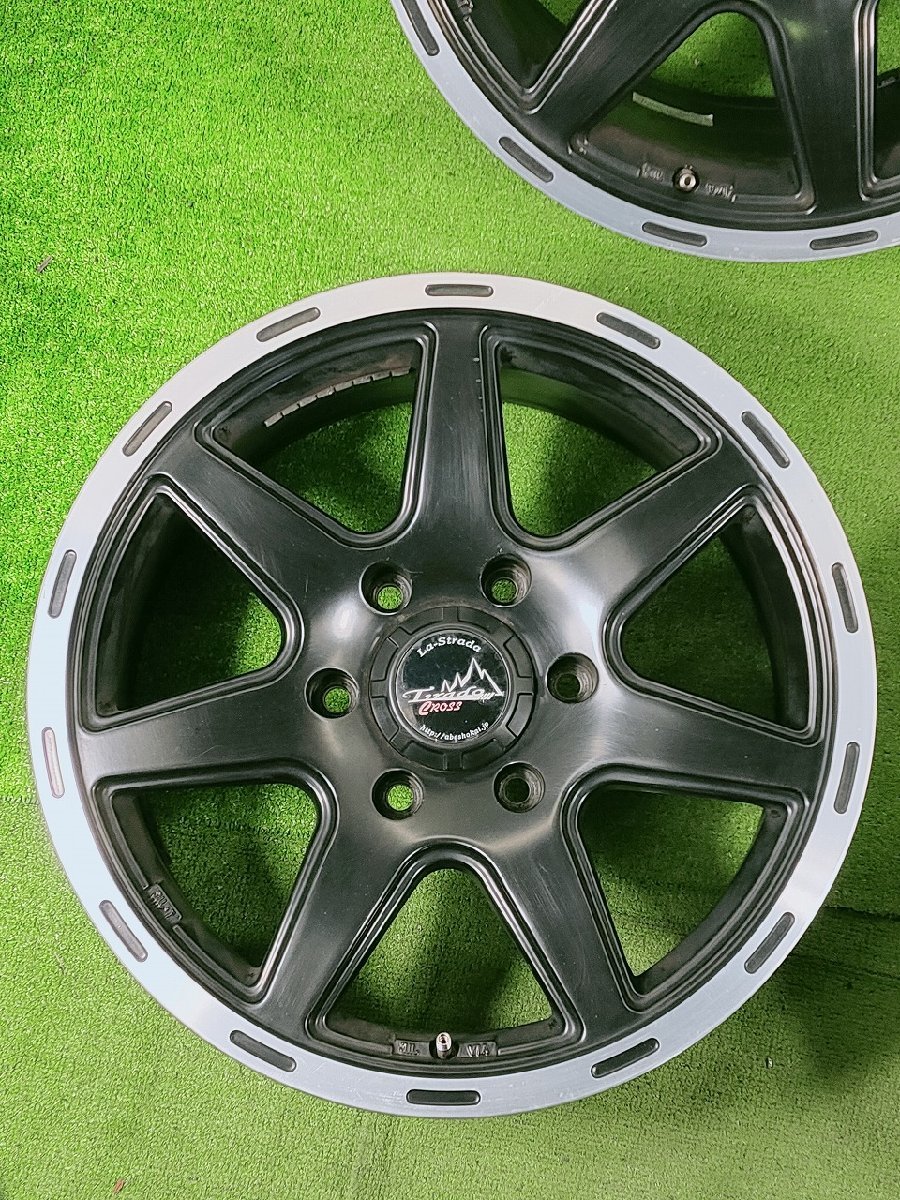 ◆GROSS◆17x7.5J +20 6穴 139.7 アルミ ホイール 4本 【宮城発 送料無料】MYG-B11567_画像4