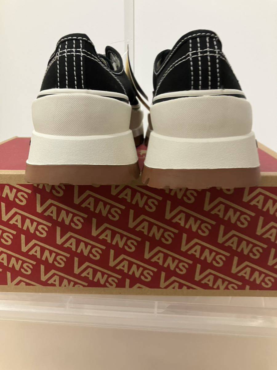 未使用28 バンズ　オーセンティックビブラム　厚底スニーカー　vans _画像6