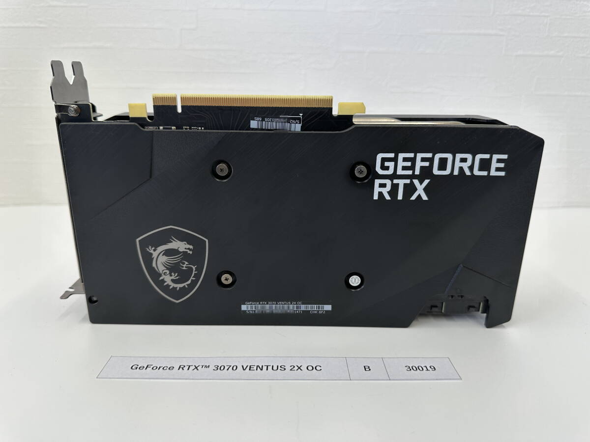 【送料無料】＜中古＞ MSI GeForce RTX 3070 VENTUS 2X OC (B-30019)の画像7