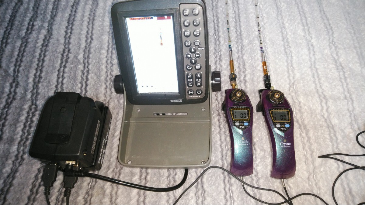 Makita 18V battery for * ho n Dex Fish finder * pond smelt electric reel.  power supply adaptor **: Real Yahoo auction salling