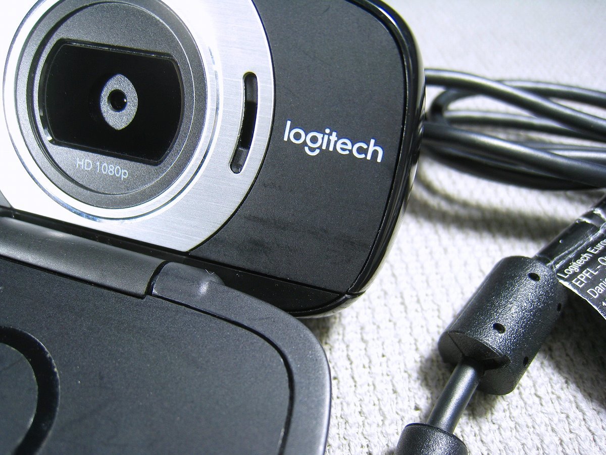 【中古】Logitech ウェブカメラ C615 ブラック フルHD 1080P_画像5