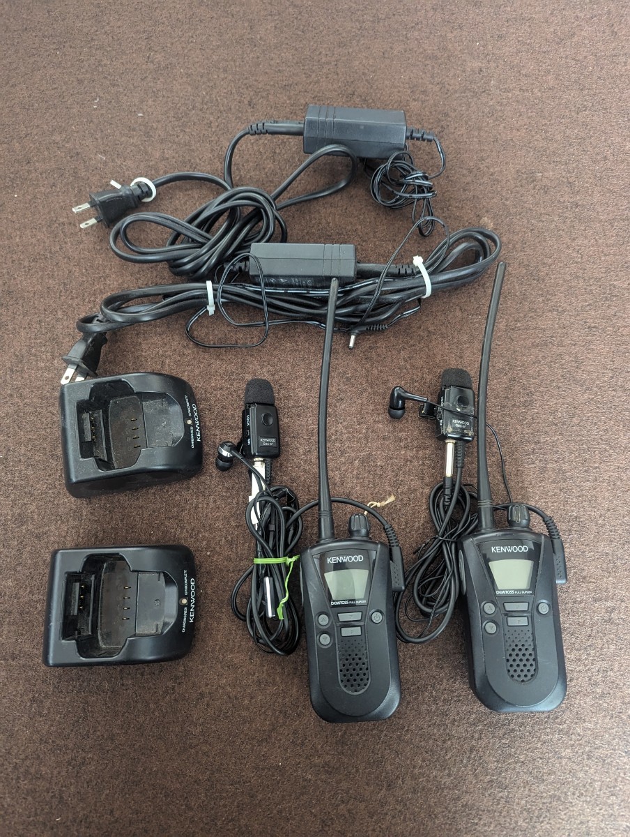 ケンウッド　UBZ-BH47FR 同時通話 無線機　特定小型小電力トランシーバー 現場作業 サバゲー 等に KENWOOD タニザワ スタンダード icom_画像1