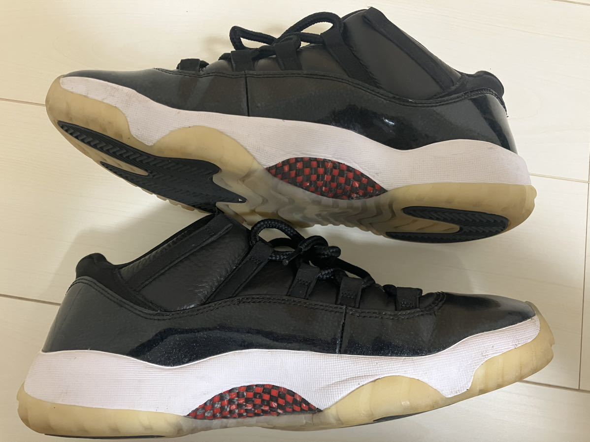 NIKE AIR JORDAN 11 RETRO LOW 29cm Black AV2187-001 ナイキ エア ジョーダン11 ロー AJ11 JORDAN11 2022_画像5