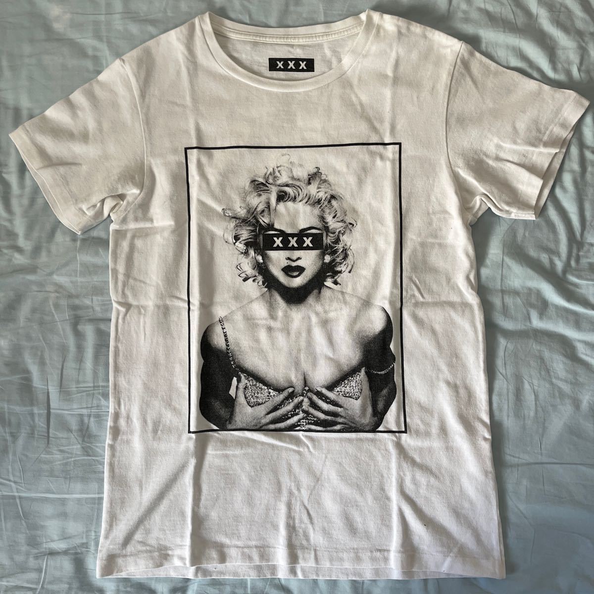 マドンナ　Madonna ゴッドセレクショントリプルエックス　Tシャツ_画像2