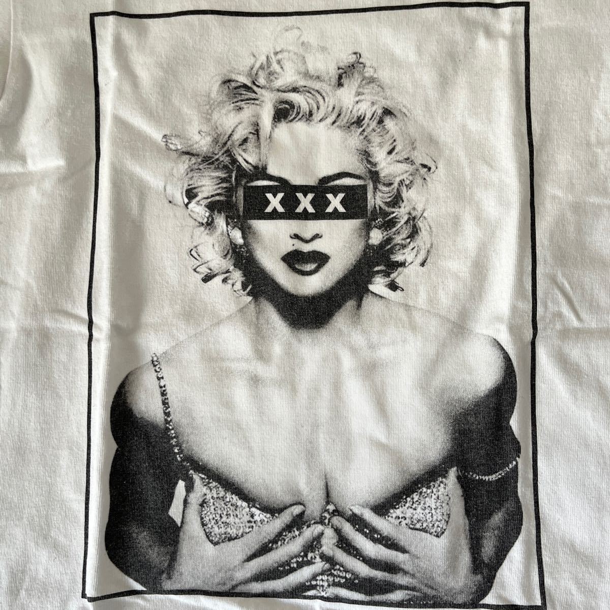 マドンナ　Madonna ゴッドセレクショントリプルエックス　Tシャツ_画像1