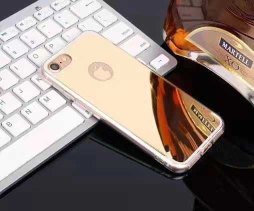iPhoneケース スマホケース 鏡 ミラー iphone 6plus/iphone7plus/iphone8/8plus/iphone ｘ シルバー ローズゴールド ゴールド
