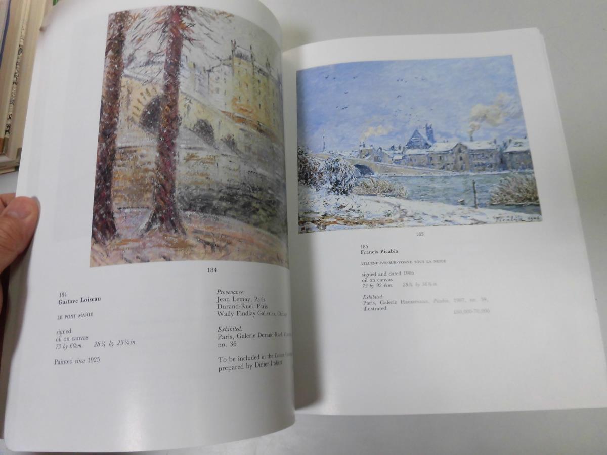 ●K289●サザビーズ●オークションカタログ●SOTHEBY'S●LONDON●1989年●ImpressionistandModernPaintingsDrawingsandSculpturePart2_画像3