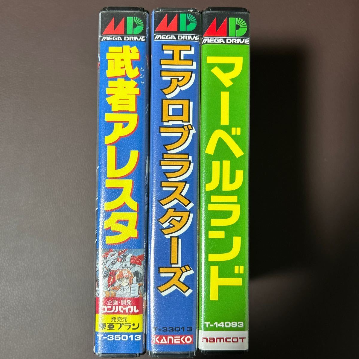 メガドライブ SEGA マーベルランド、エアロブラスター、武者アレスタ_画像1