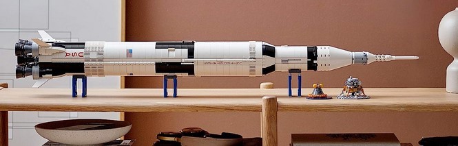 未開封 おまけ付き レゴ(LEGO) アイデア レゴ(R) NASA アポロ計画 サターンV 92176 おまけは未開封マーブルナイトシティの画像5