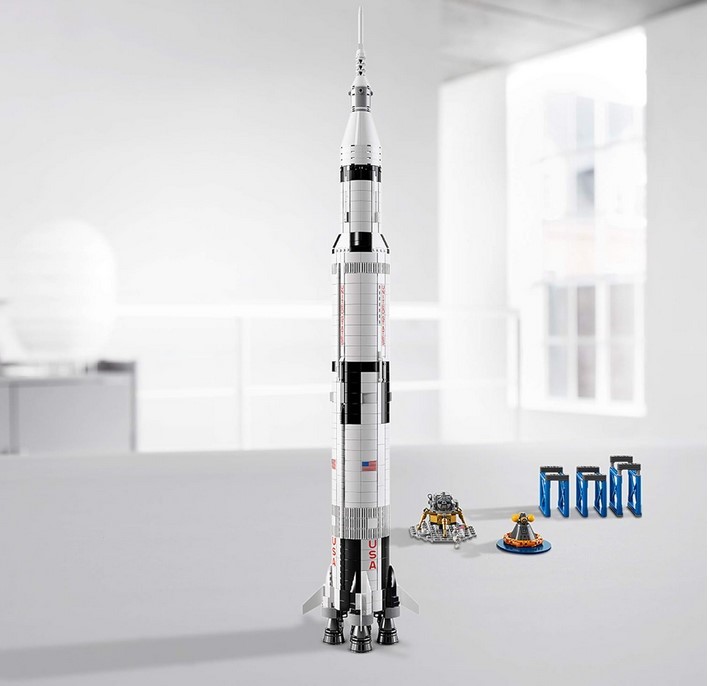 未開封 おまけ付き レゴ(LEGO) アイデア レゴ(R) NASA アポロ計画 サターンV 92176 おまけは未開封マーブルナイトシティの画像7