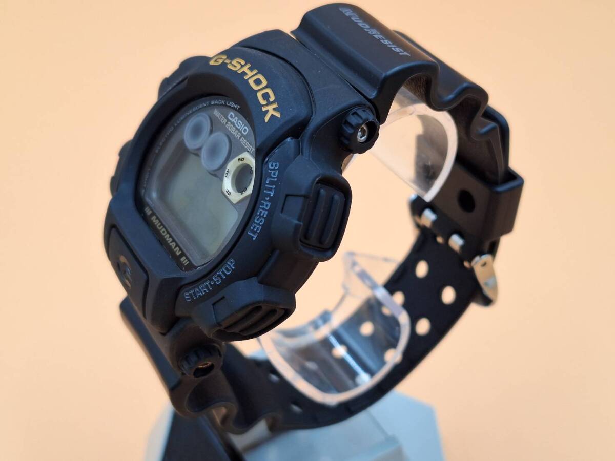 【未使用】G-SHOCK DW-8400BM-1T MUDMAN メンインブラック MIB マッドマン MEN IN BLACK 第2弾 Gショック CASIO カシオ 希少の画像3