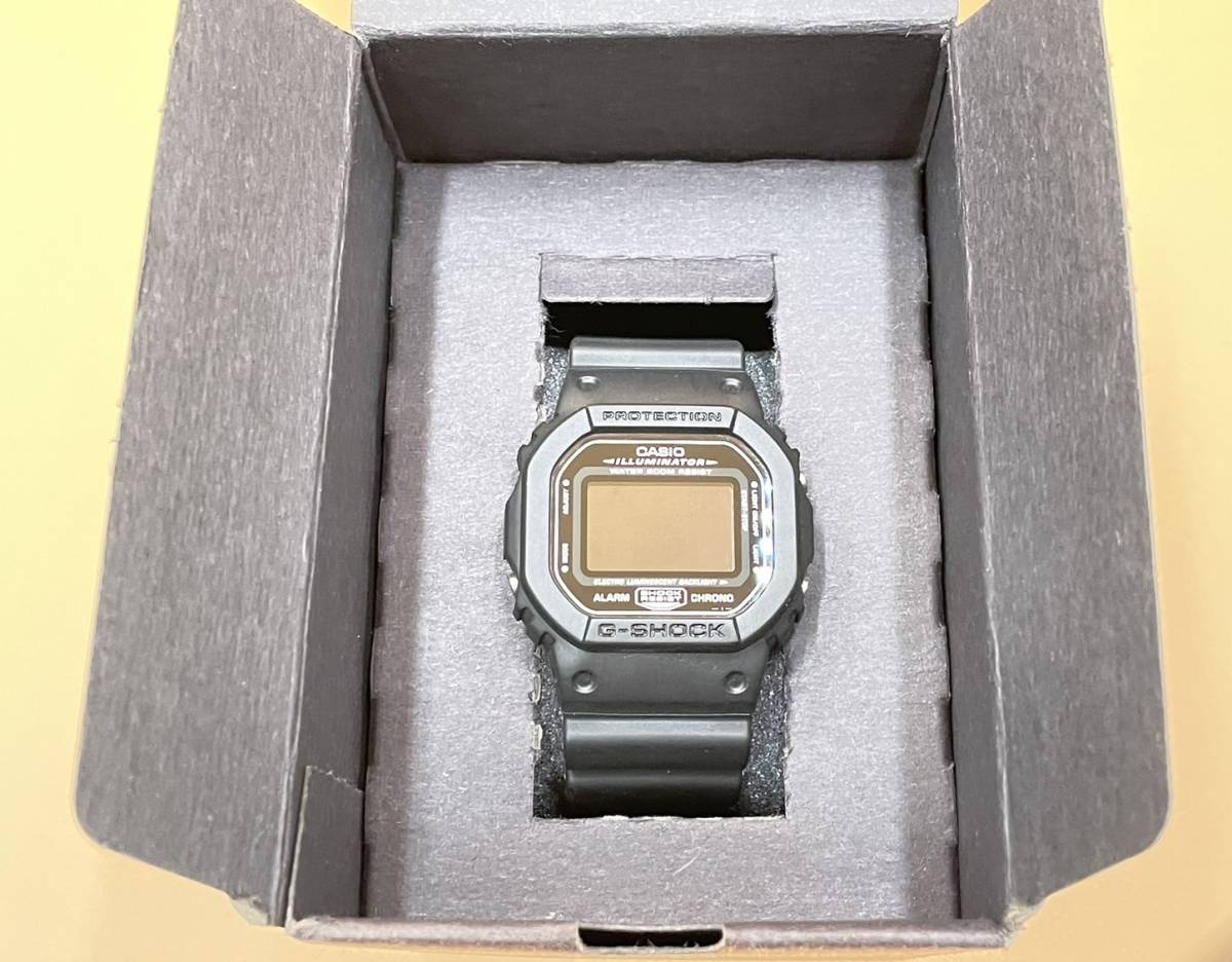 【未使用】 CASIO カシオ G-SHOCK Gショック DW-056BK-1V リアルブラック 米軍 海外販売用 スピード 2000年 希少 黒 ブラック_画像7