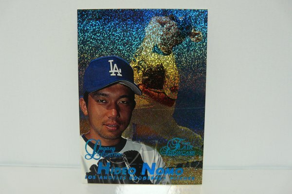 野茂英雄 Hideo Nomo Flair Showcase Legacy Collection 65/100 Dodgers ドジャース ベースボール カード BASEBALL CARDS 野球 トレカ 13_画像2