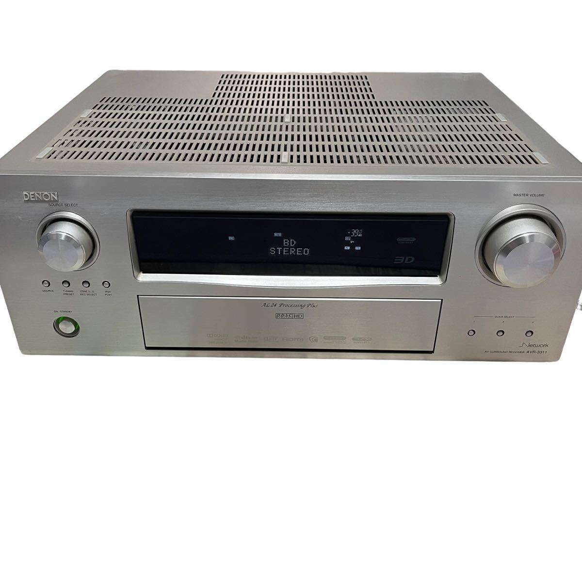 DENON AVR-3311-SP AVサウンドレシーバー リモコン付き 良品_画像2