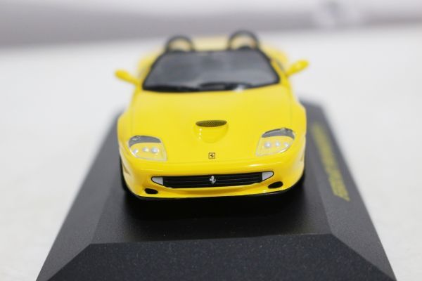 C609H 069 iXO イクソ 1/43 FERRARI フェラーリ 550 バルケッタ イエロー ミニカー 中古品_画像6