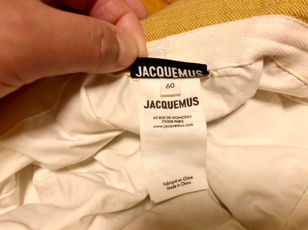 JACQUEMUS ジャックムス バケット ハット 帽子 キャップ ベージュの画像3