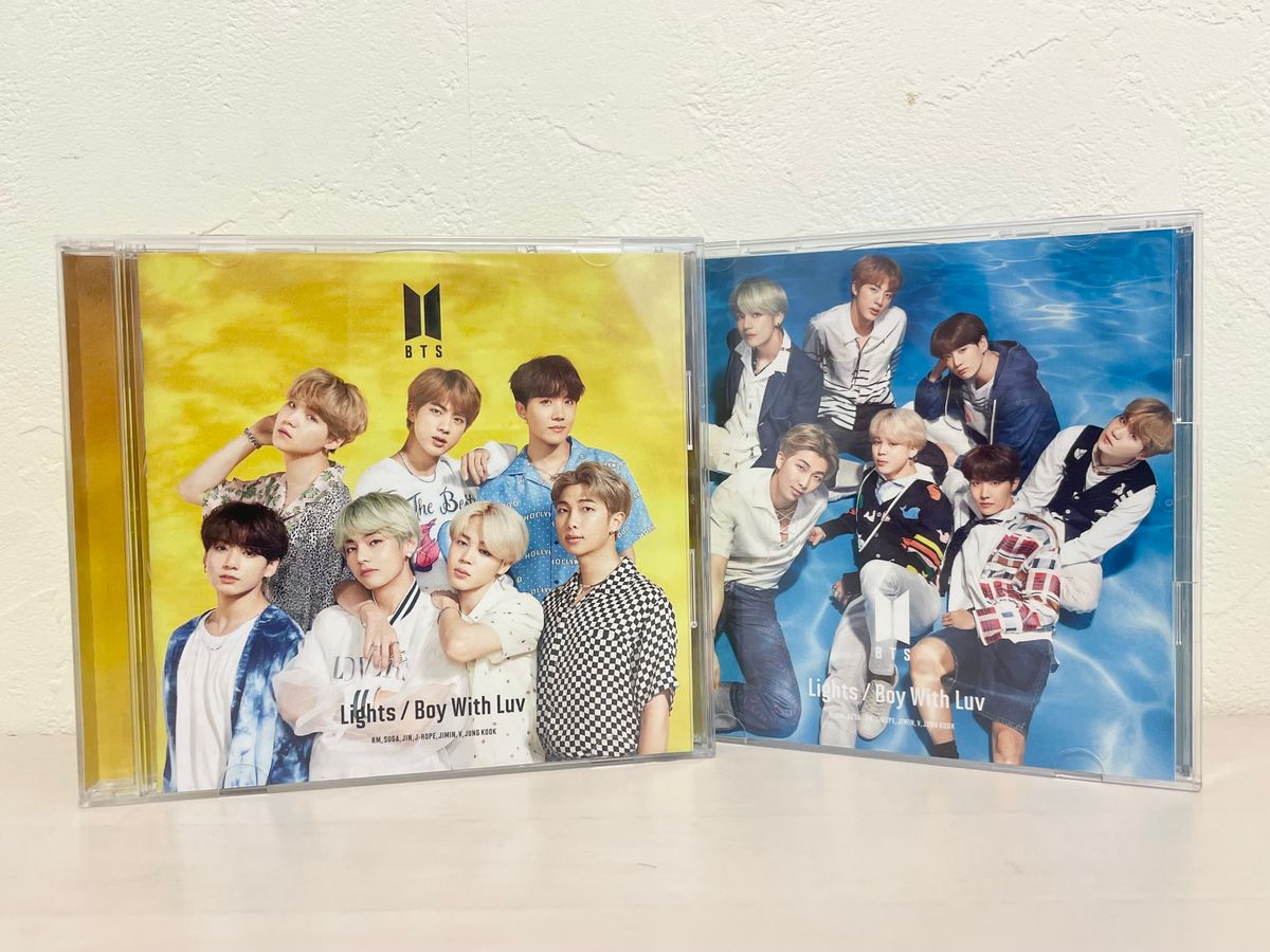 BTS Lights/Boy With Luv CD,DVD 2点セット