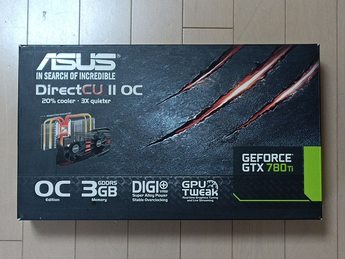 ASUS GTX780TI グラフィックボード ビデオカード