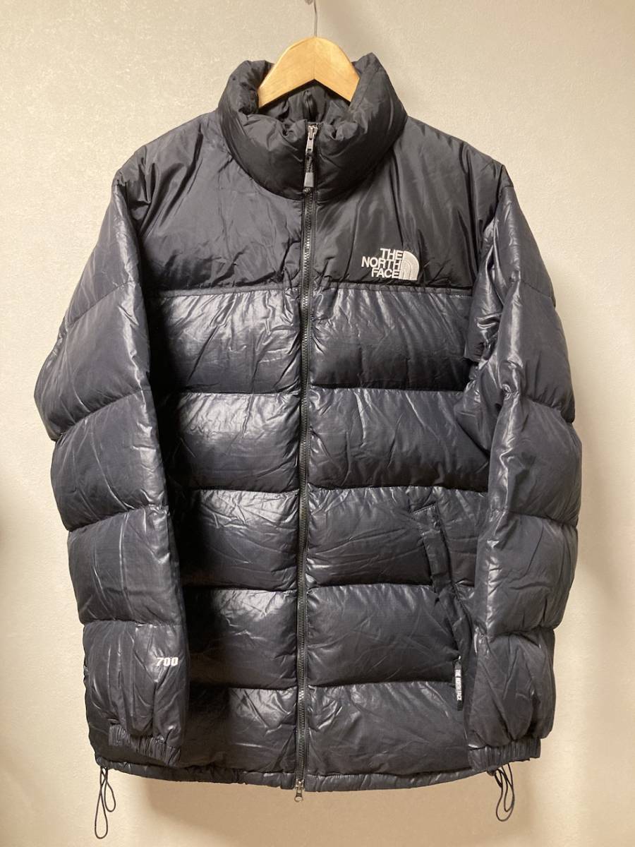 国内正規品ノースフェイス　ヌプシ　ダウンコート　ダウンジャケット L 90年代 90’s 90S 黒　ブラックTHE NORTH FACE Nuptse Jacket coat