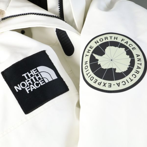 647 新品 THE NORTH FACE ザノースフェイス アンダイド アンタークティカ パーカ ゴアテックス GORE-TEX ダウン ジャケット ND92343 白 L_画像7