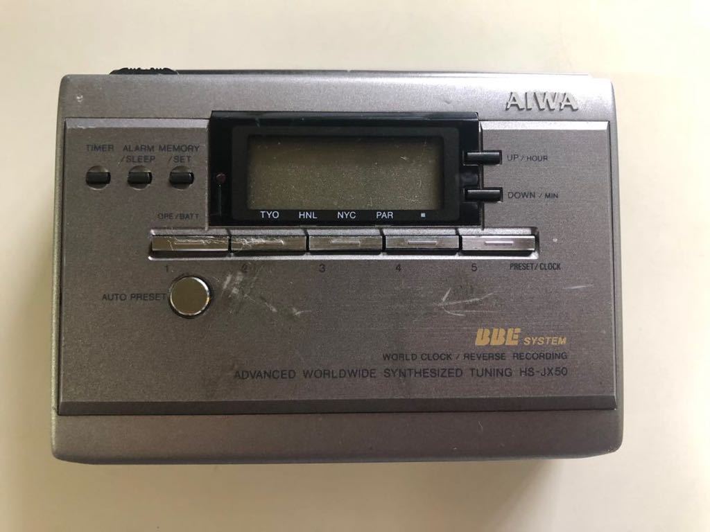 Yahoo!オークション - D47 AIWA/アイワ カセットボーイ HS-JX50 Yahoo!オークション - D47 AIWA/アイワ カセットボーイ HS-JX50